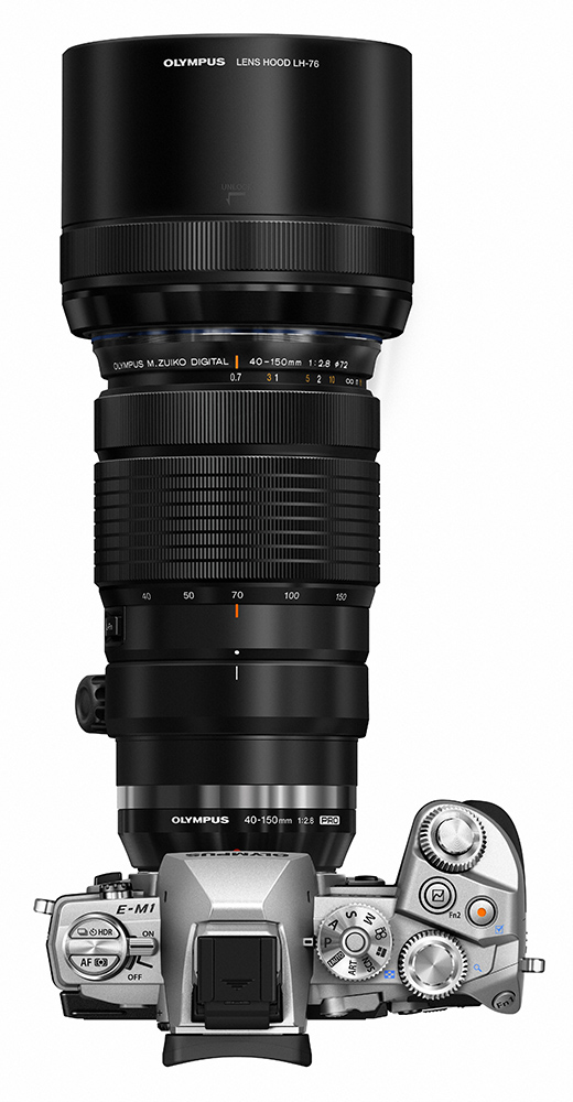New Olympus Silver E-M1 and 40-150mm lens officially announced