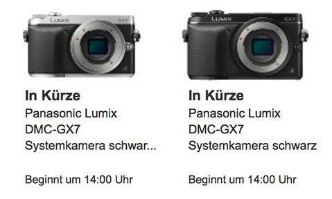 Gold Box on the GX7 in Germany. – 43 Rumors