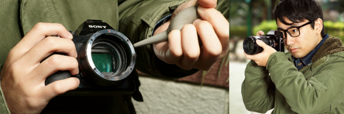 easy clean and keep shooting