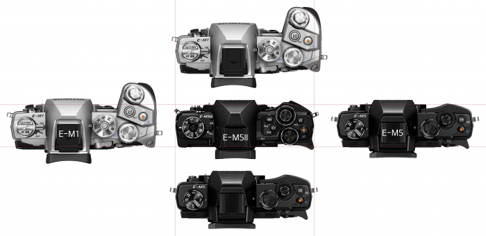 olympus-om-d-e-m5ii-size-comparison-top
