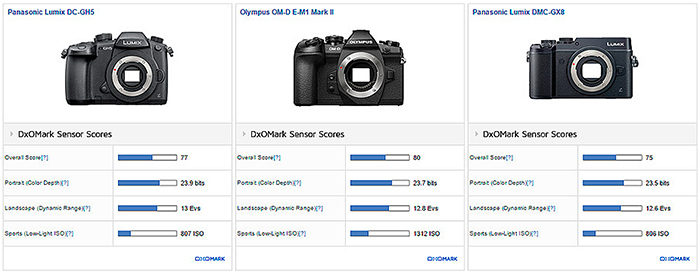 mozaïek token ONWAAR GH5 sensor tested at DxOmark: “Best performer in the lineup” – 43 Rumors