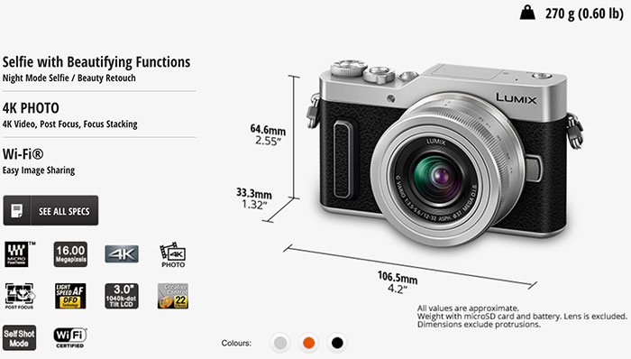 Concentratie sneeuw plan Panasonic has announced the new GX880 in Europe – 43 Rumors