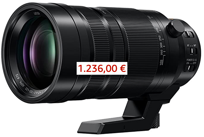 Zenuwinzinking Verst Intens EU deal: 250 Euro off on the Panasonic-Leica 100-400mm lens sold by Amazon  Spain – 43 Rumors